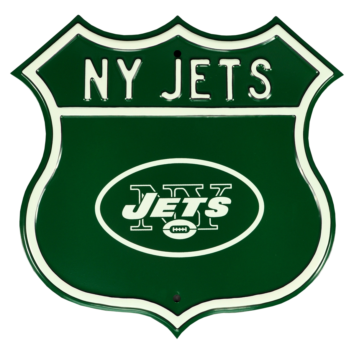 New York Jets Route Street Sign