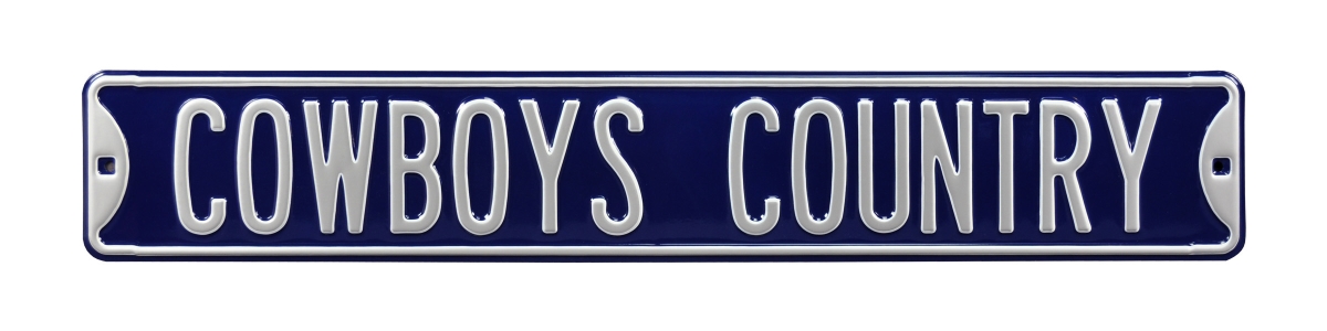 Cowboys Country Street Sign