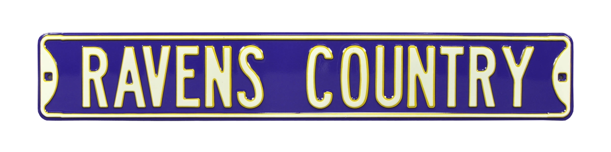 Ravens Country Street Sign