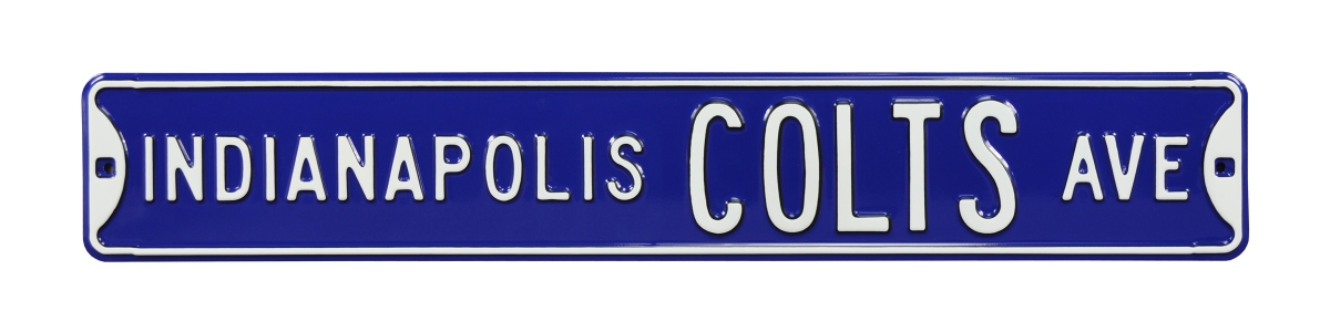 Indianapolis Colts Avenue Street Sign