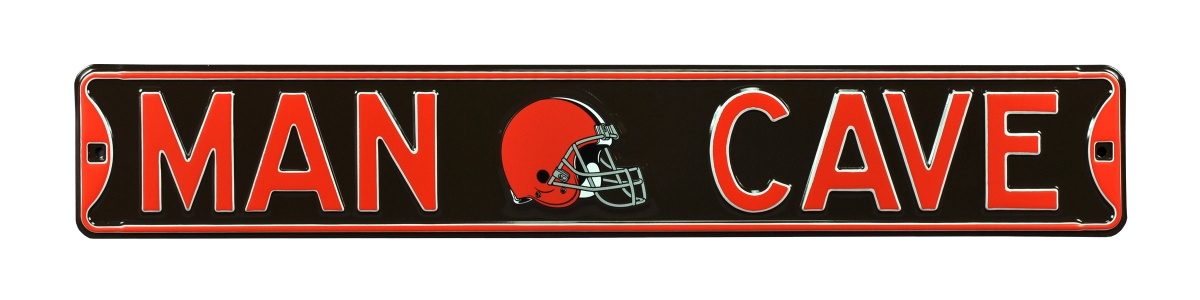 35078 Cleveland Browns Man Cave Street Sign