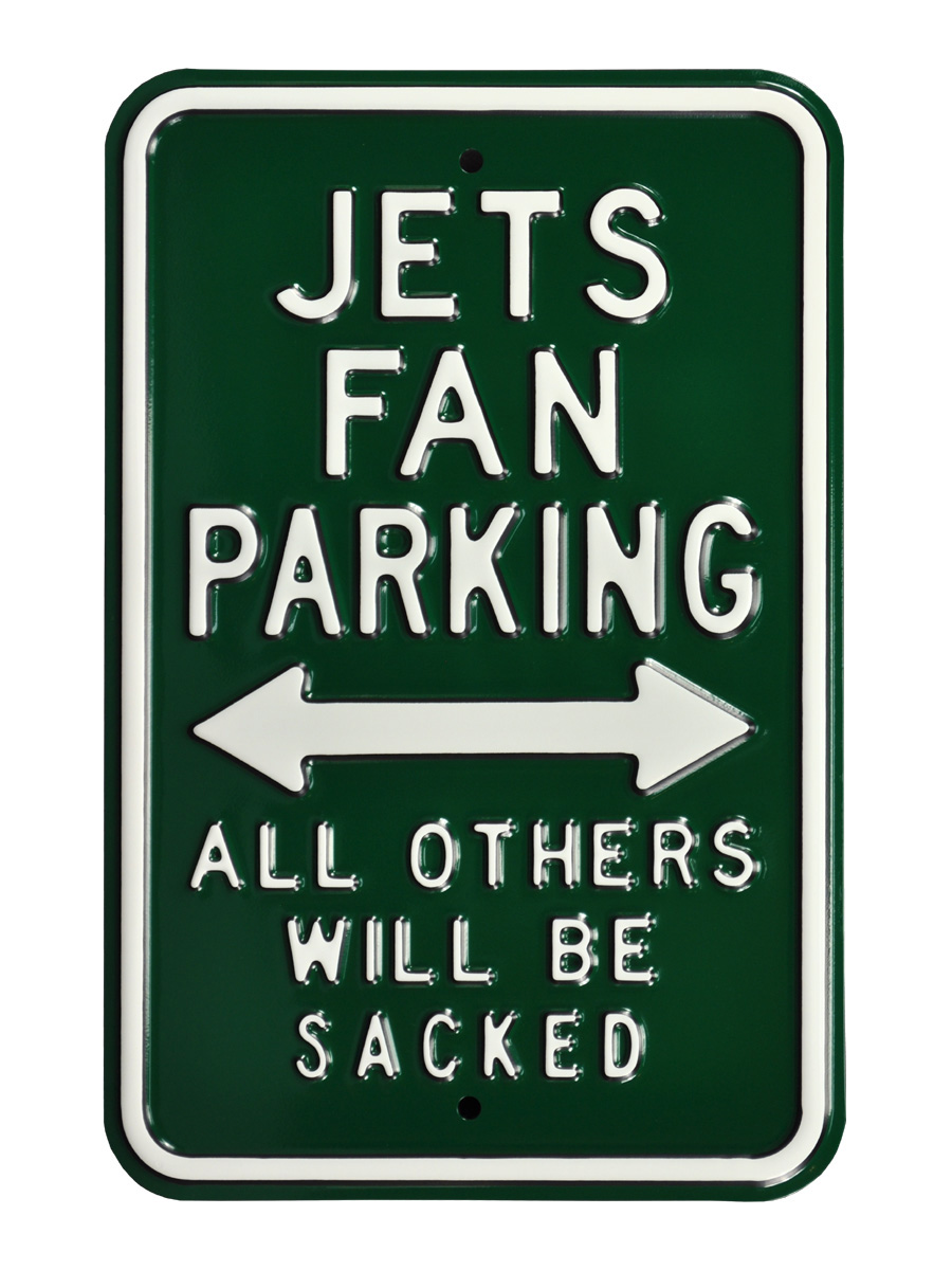 35112 Jets & Sacked Parking Sign