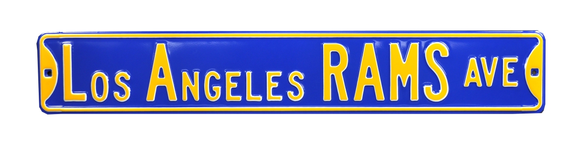 Los Angeles Rams Avenue Street Sign