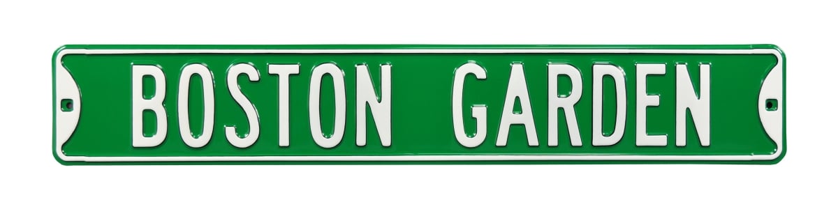 Boston Garden Street Sign