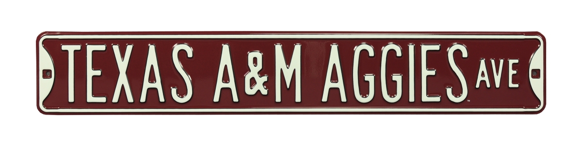 Picture of Authentic Street Signs 70028 Texas A&M Aggies Avenue Street Sign