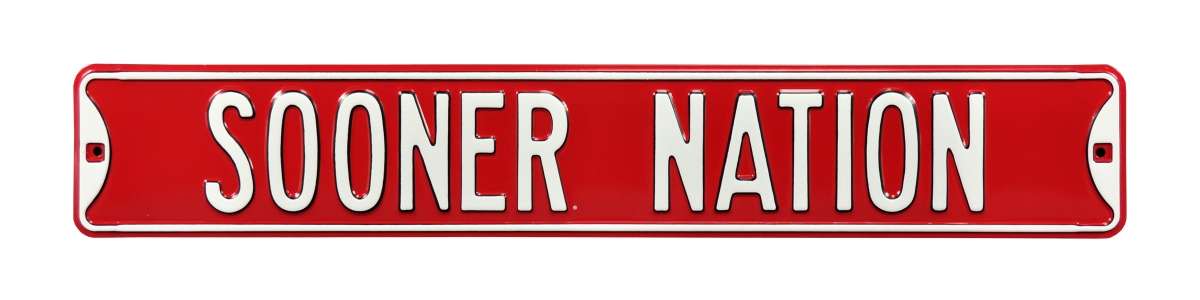 Picture of Authentic Street Signs 70040 Sooner Nation Street Sign