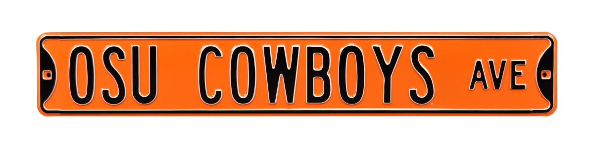 Picture of Authentic Street Signs 70042 OSU Cowboys Avenue Orange Street Sign
