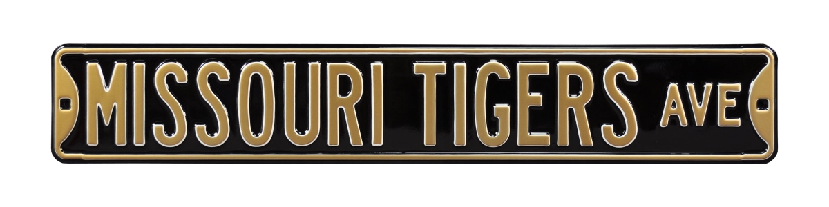 Picture of Authentic Street Signs 70048 Missouri Tigers Avenue Black Street Sign