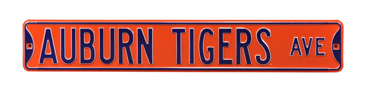 Picture of Authentic Street Signs 70057 Auburn Tigers Avenue Orange Street Sign