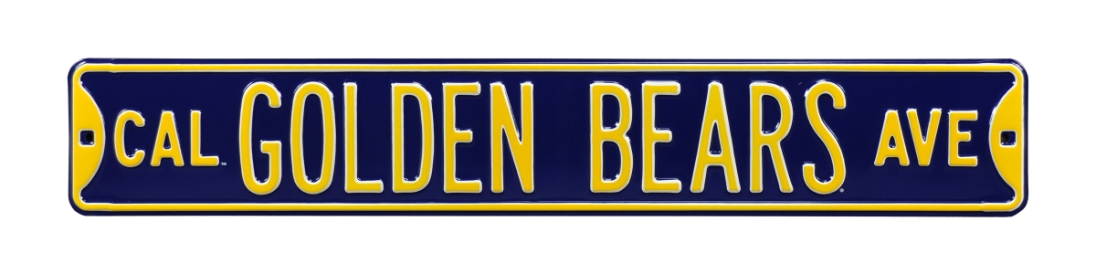 Picture of Authentic Street Signs 70103 California Golden Bears Avenue Navy Street Sign
