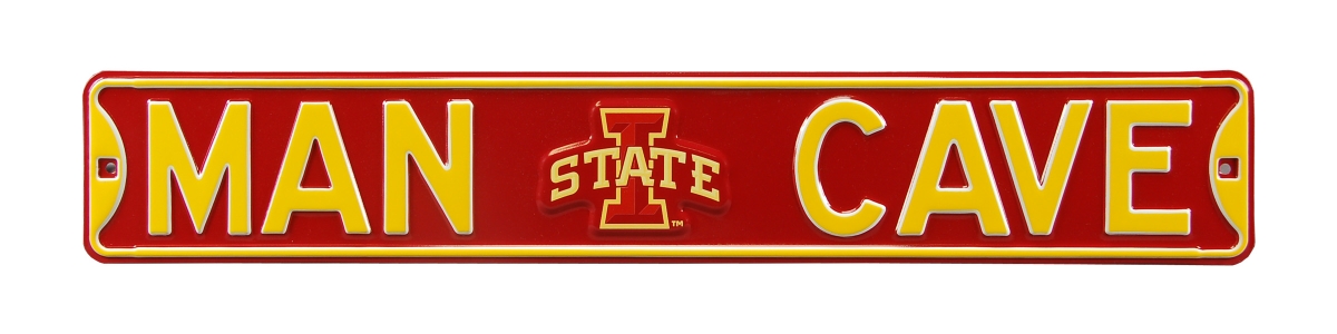 70308 Iowa State Man Cave Street Sign