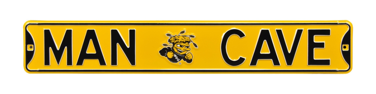 Wichita State Man Cave Street Sign