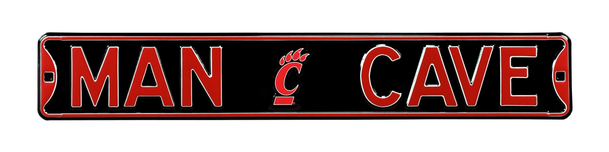 Picture of Authentic Street Signs 70367 Cincinnati Bearcats Man Cave Street Sign
