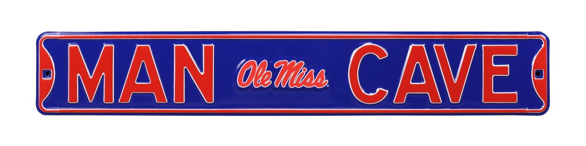 Picture of Authentic Street Signs 70381 Mississippi Ole Miss Man Cave Street Sign