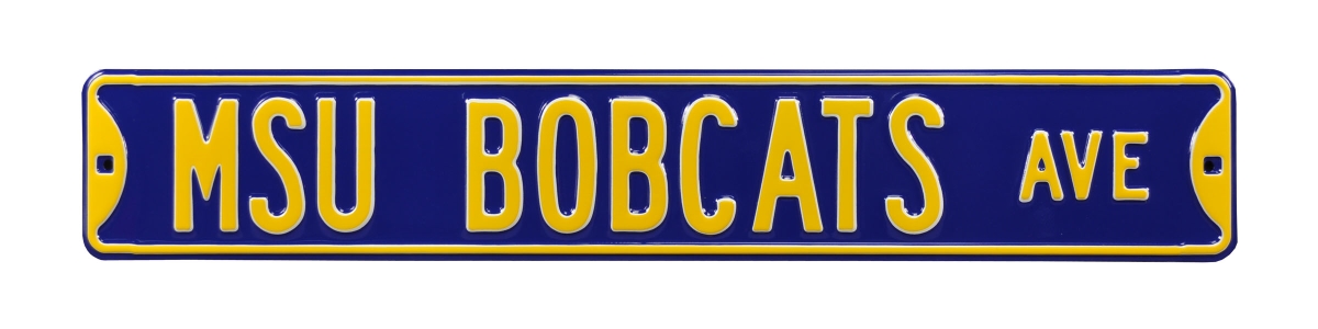 Picture of Authentic Street Signs 70384 MSU Bobcats Avenue Street Sign