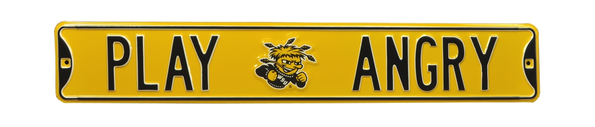 Picture of Authentic Street Signs 70411 Play Angry with Shockers Logo