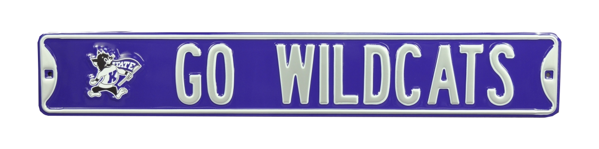 Picture of Authentic Street Signs 70448 Go Wildcats with K-State Logo