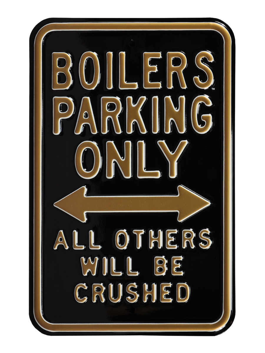 Picture of Authentic Street Signs 71003 Boilers & Crushed Purdue Street Sign