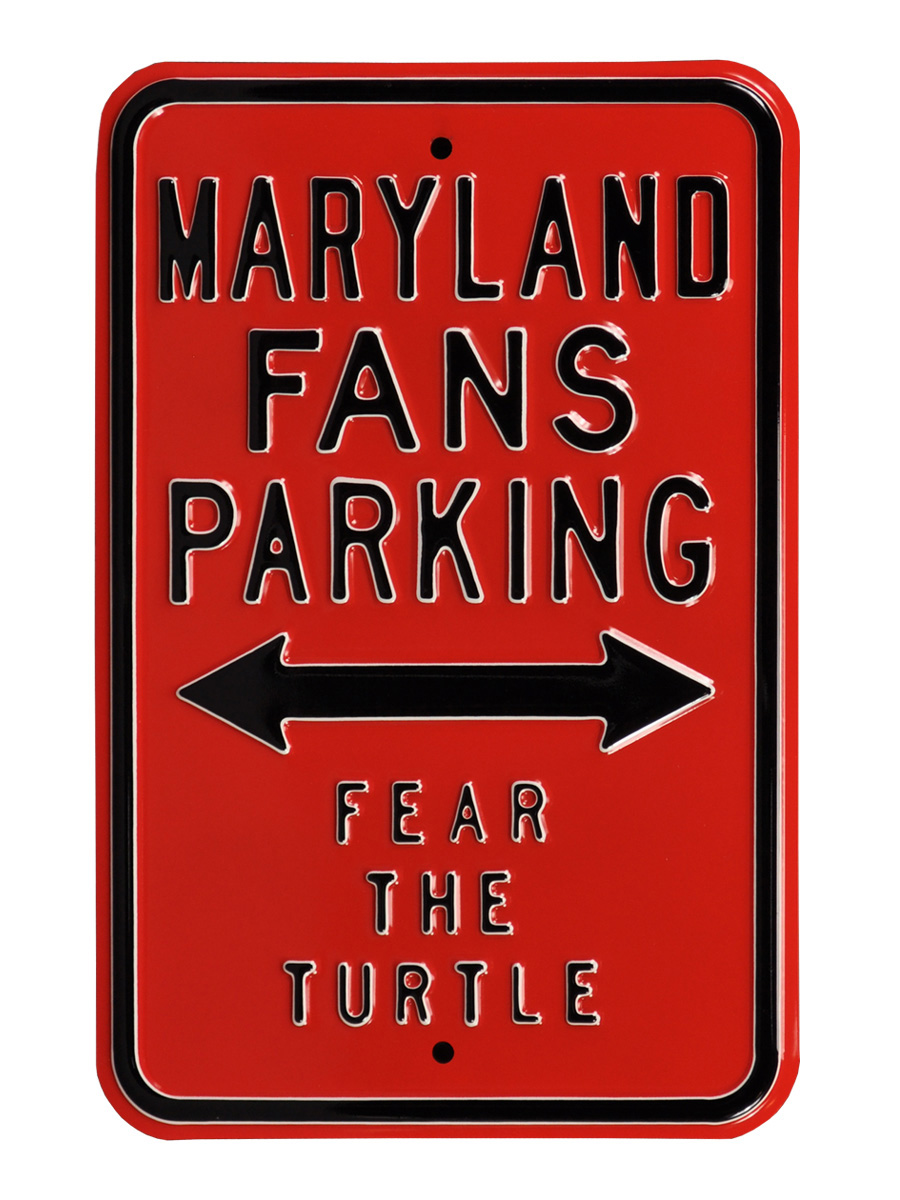 Picture of Authentic Street Signs 71018 Maryland & Fear & The & Turtle Street Sign