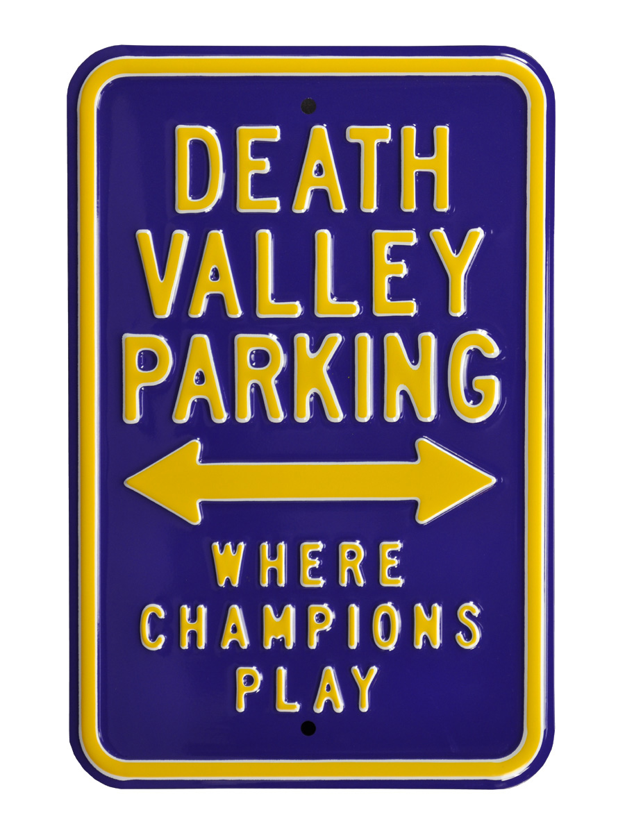 Picture of Authentic Street Signs 71046 Death Valley Parking Sign