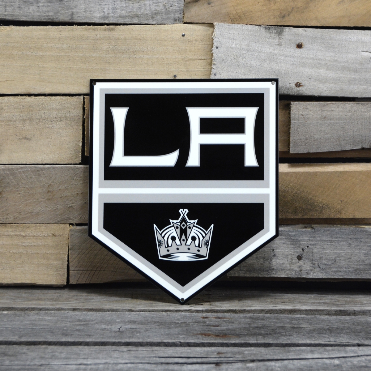 Picture of Authentic Street Signs 90212 12 in. Los Angeles Kings Steel Logo