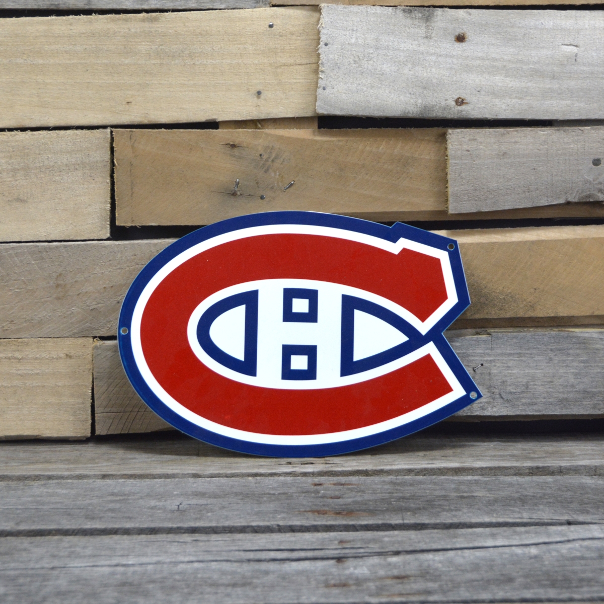 Picture of Authentic Street Signs 90214 12 in. Montreal Canadiens Steel Logo
