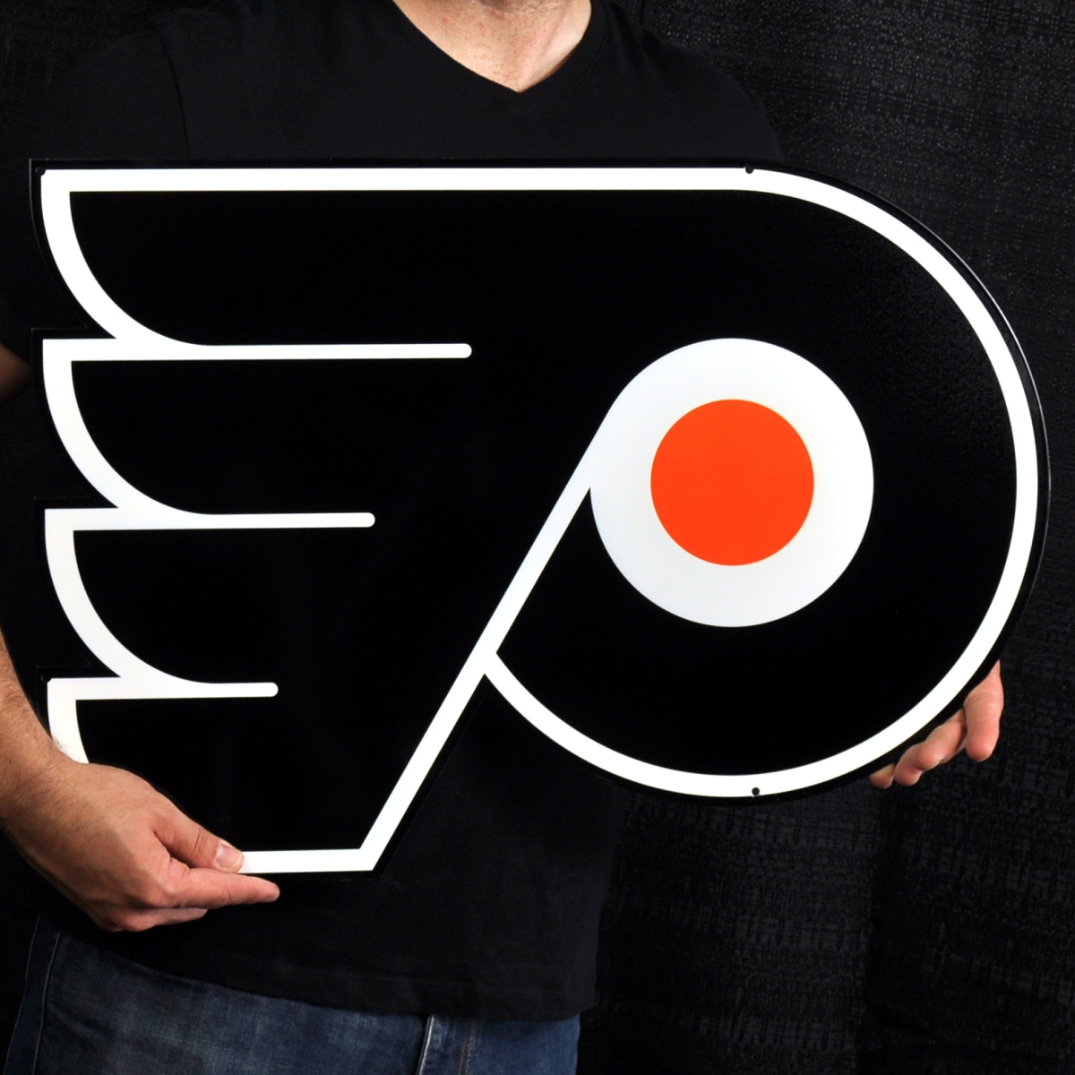 Picture of Authentic Street Signs 90270 24 in. Philadelphia Flyers Steel Logo
