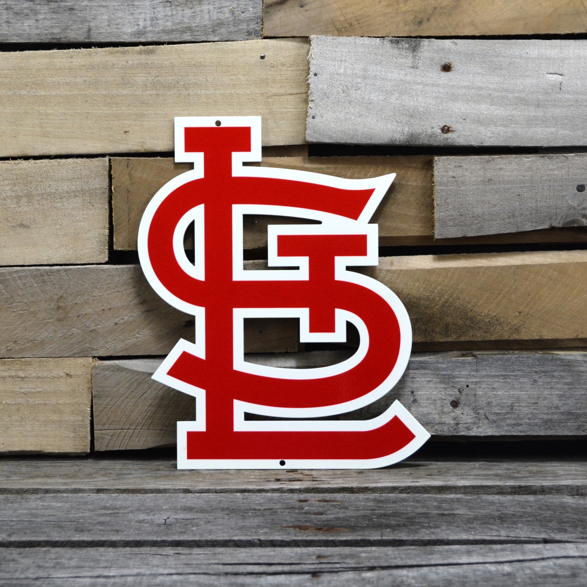 12 in. Cardinals Steel Logo
