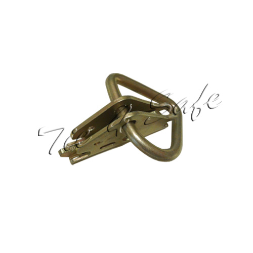 A10217D-4 2 in. E Track Fitting with D Ring - 4 Piece