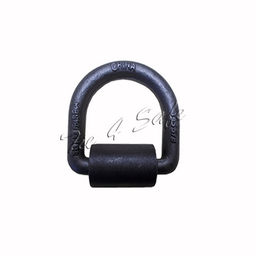 0.75 in. Weld On Lashing D-Ring with Cap - 2 Piece