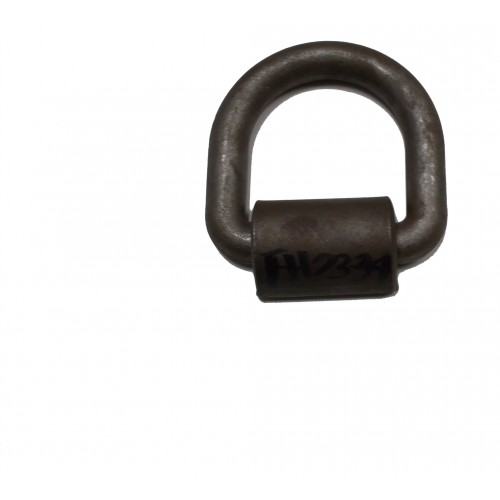 FH23-34-8 0.75 in. Weld-On Lashing D-Ring with Cap - 8 Piece