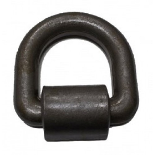 0.5 in. Weld-On Lashing D-Ring with Cap - 16 Piece