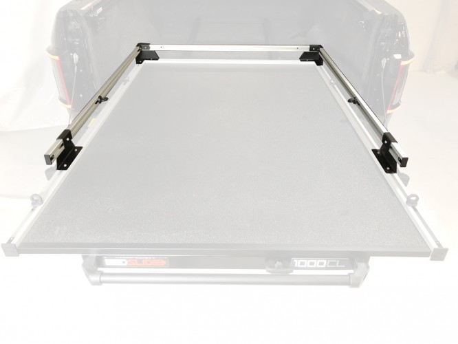 Split Deck Sliding Bed Drawer with Trax Rail Kit for 2001 Ford F150
