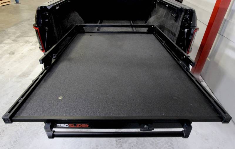 10-7848-CLB 78 x 48 in. Bed Slide Classic for 2019 Current Chevy Gmc T1 Silverado Sierra 6.9 ft. Beds, Black