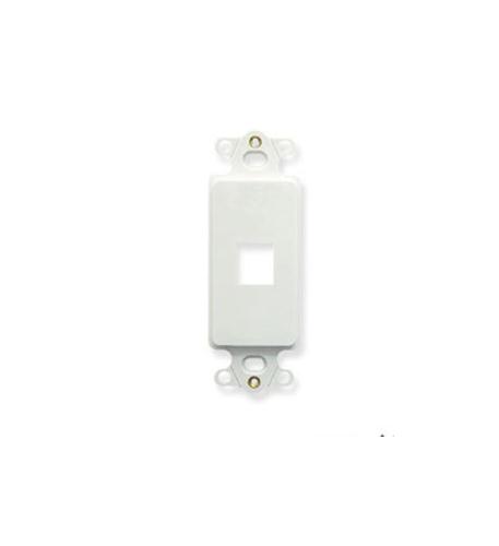 Picture of Teledynamics ICC-IC107DI1WH Insert, Deocrex, 1-Port - White