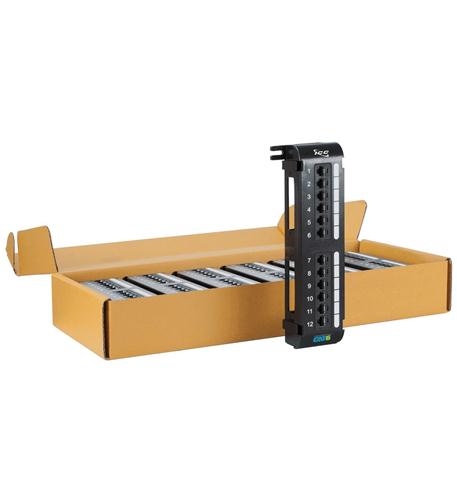 ICC-ICMPP1260V Patch Panel Vertical Cat 6 12-port - Pack of 6