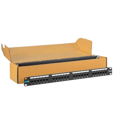 Picture of Teledynamics ICC-ICMPP2460V Patch Panel Cat 6 48 -port 1 Rms - Pack of 6