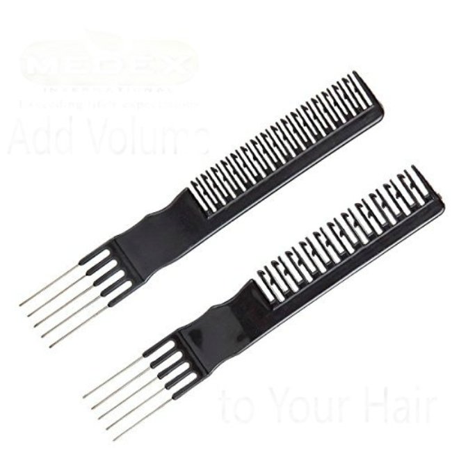 Picture of Dr Pillow BK2195 Teasing Volumizing Metal Prong Styling Comb