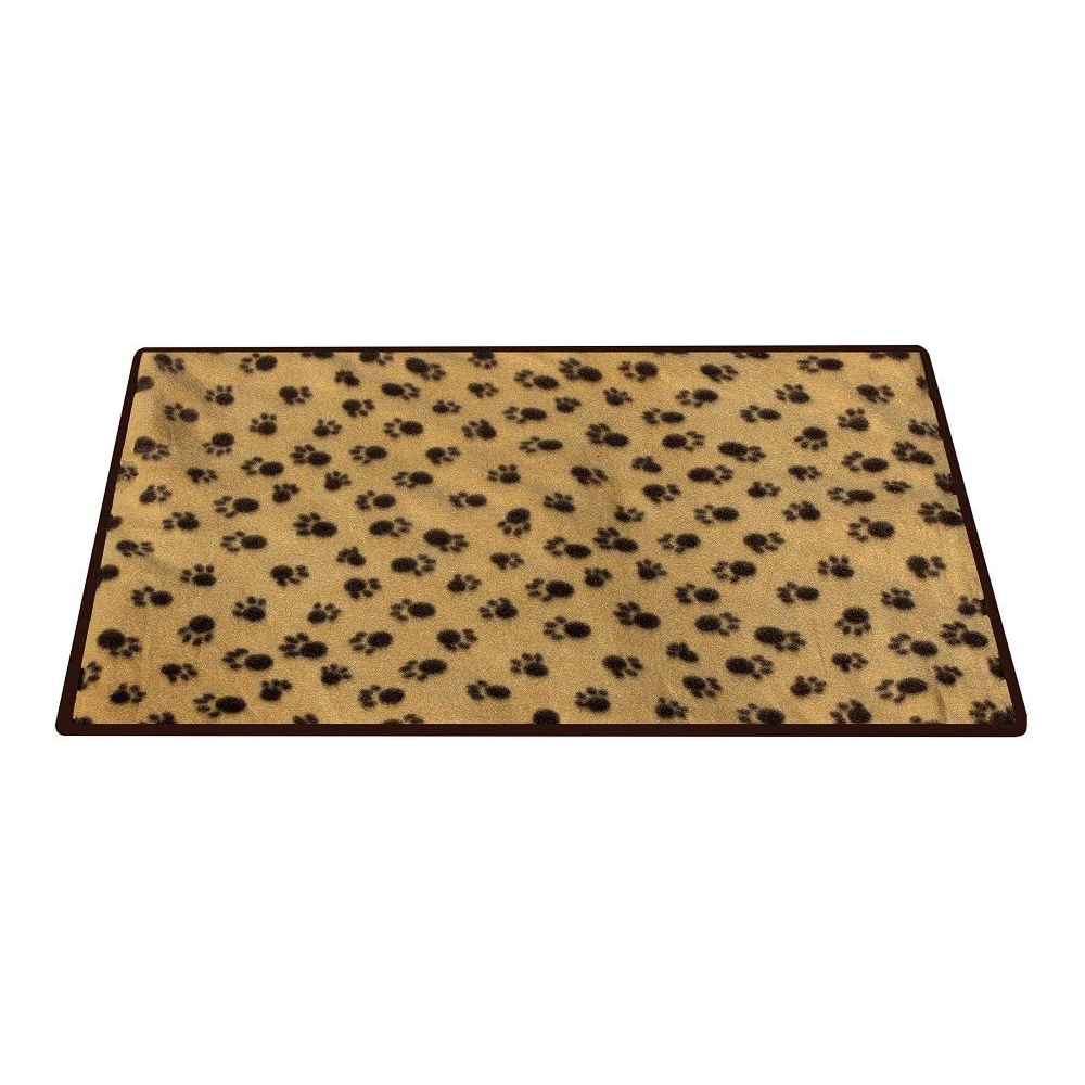 Paw Print Waterproof Dog Fleece Blanket
