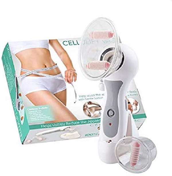 Picture of Vitazon BK3711 Professional Body Toning Suction Slimming System&#44; White