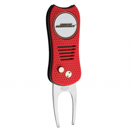 Picture of Team Golf 13448 NHL Carolina Hurricanes Switchfix Divot Tool