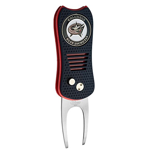 Picture of Team Golf 13748 NHL Columbus Blue Jackets Switchfix Divot Tool