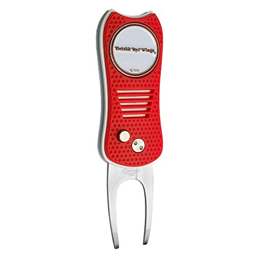Picture of Team Golf 13948 NHL Detroit Red Wings Switchfix Divot Tool