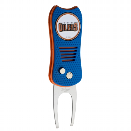 Picture of Team Golf 14048 NHL Edmonton Oilers Switchfix Divot Tool