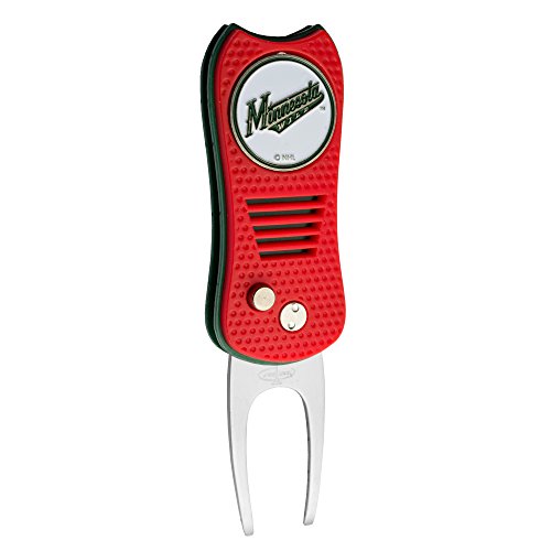 Picture of Team Golf 14348 NHL Minnesota Wild Switchfix Divot Tool