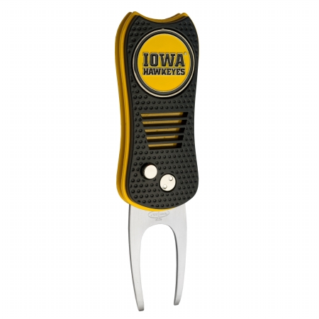 21548 NCAA Iowa Hawkeyes Switchfix Divot Tool