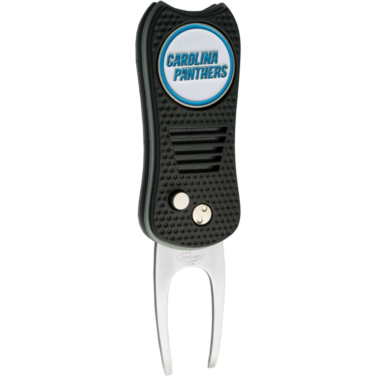 Carolina Panthers Switchblade Divot Tool With Magnetic Ball Marker