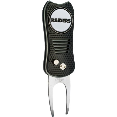 Las Vegas Raiders Switchblade Divot Tool With Magnetic Ball Marker