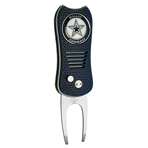 Dallas Cowboys Switchblade Divot Tool With Magnetic Ball Marker