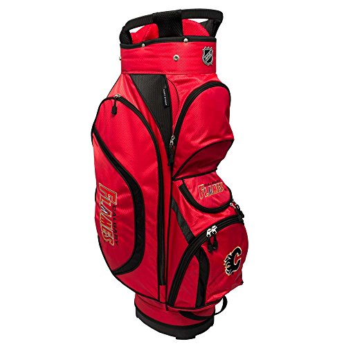 Picture of Team Golf 13362 NHL Calgary Flames Clubhouse Golf Cart Bag